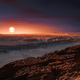 Artist’s rendition of the surface of Proxima b, our nearest neighboring exoplanet. Image: ESO/M. Kornmesser